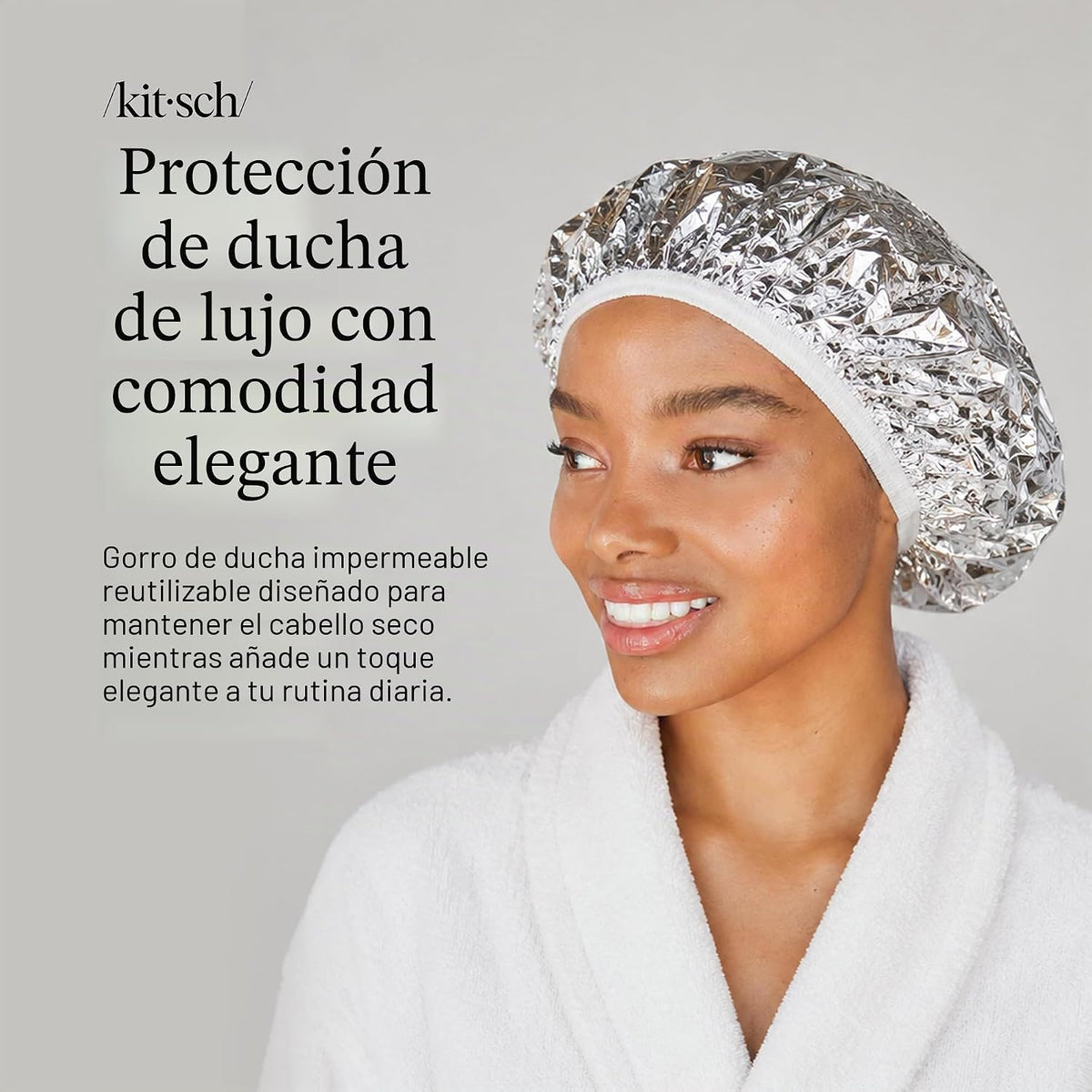 Kitsch Gorro Térmico de Papel de Aluminio para Acondicionamiento Pr...
