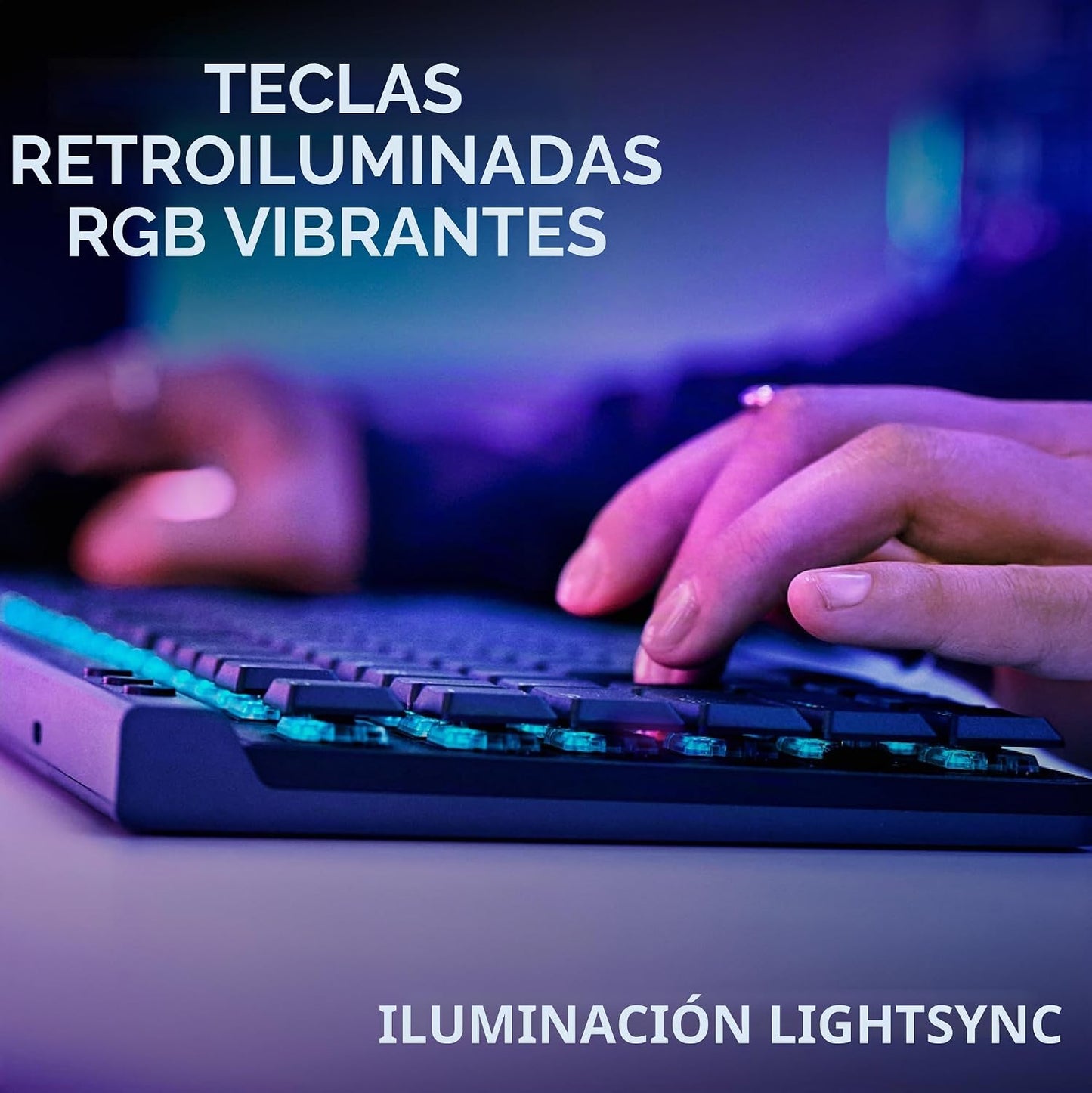 Logitech G515 Lightspeed TKL Teclado inalámbrico para juegos (linea...