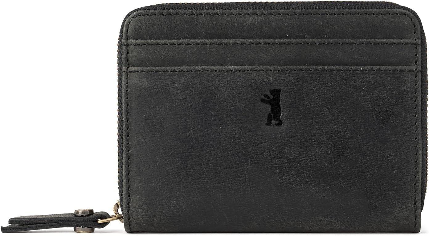 BERLINER BAGS Cartera Pequeña de Piel Verdadera Mujer Elsa, Caja Re...