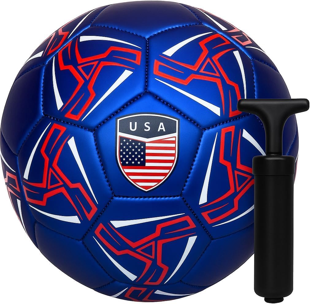 Western Star Soccer Ball USA - Balones de fútbol oficiales de grado...