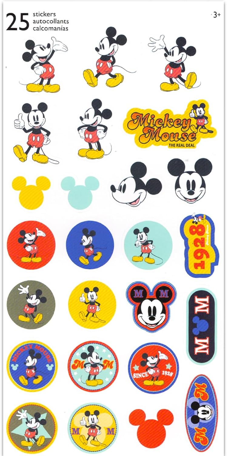 Mickey Mouse - Rompecabezas de madera de 5 unidades, paquete de rom...