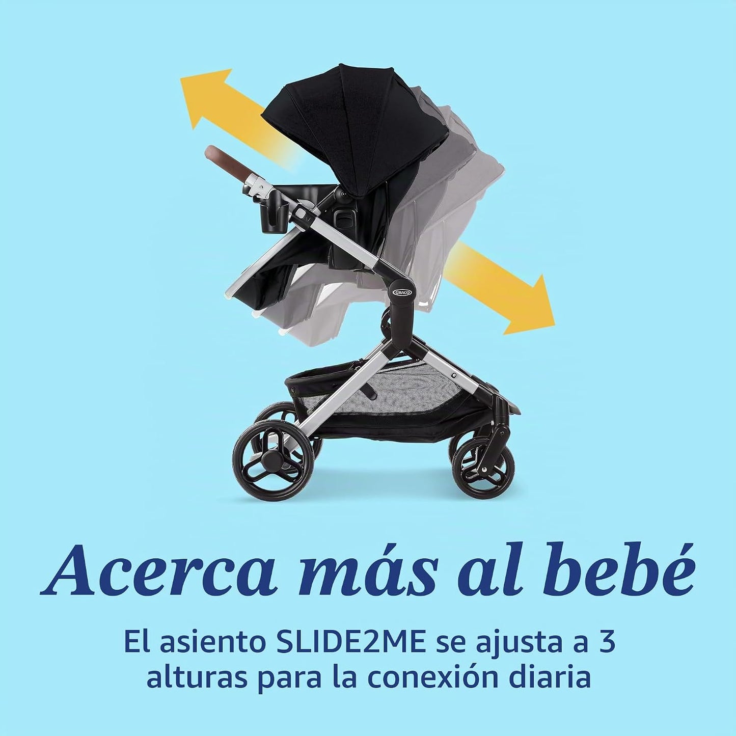 Graco Modos Sistema de viaje Nest, combo modular 3 en 1 para asient...