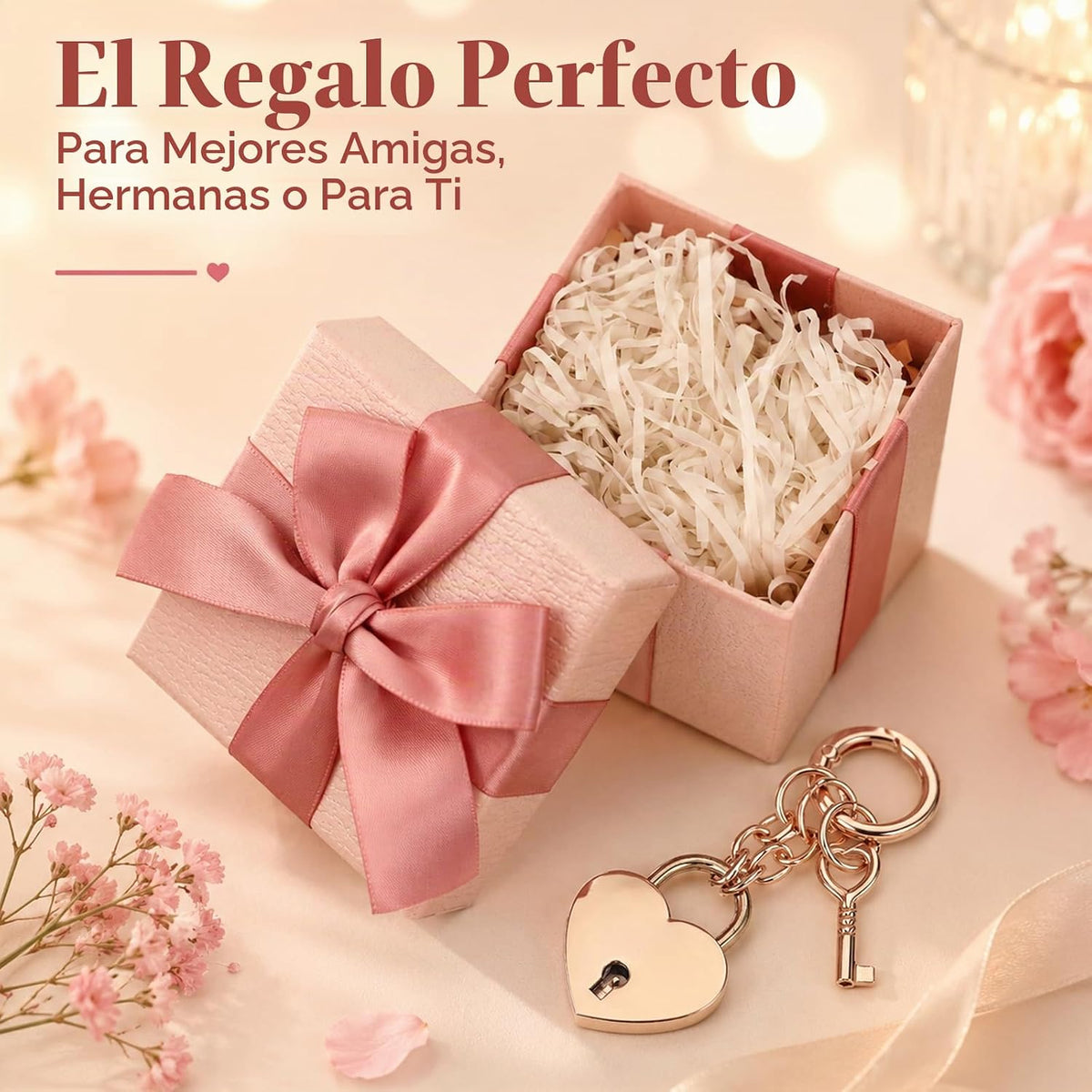 Tucnoeu Colgantes para bolso de candado de corazón - Accesorios de...