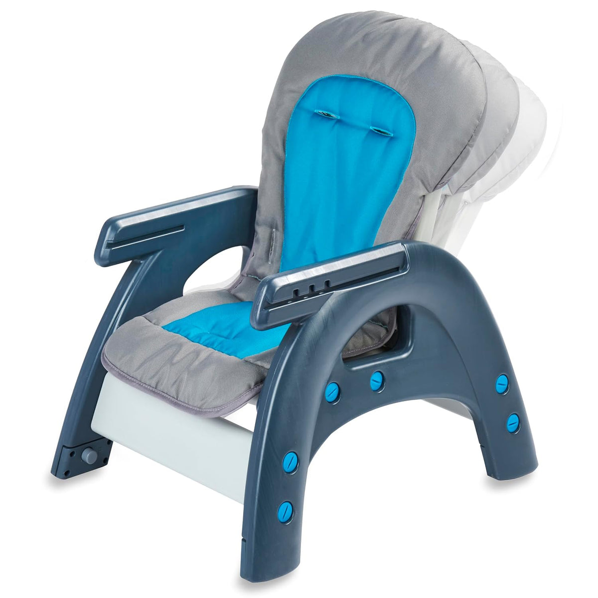 Badger Basket Envee II Silla alta convertible para bebé con asiento...