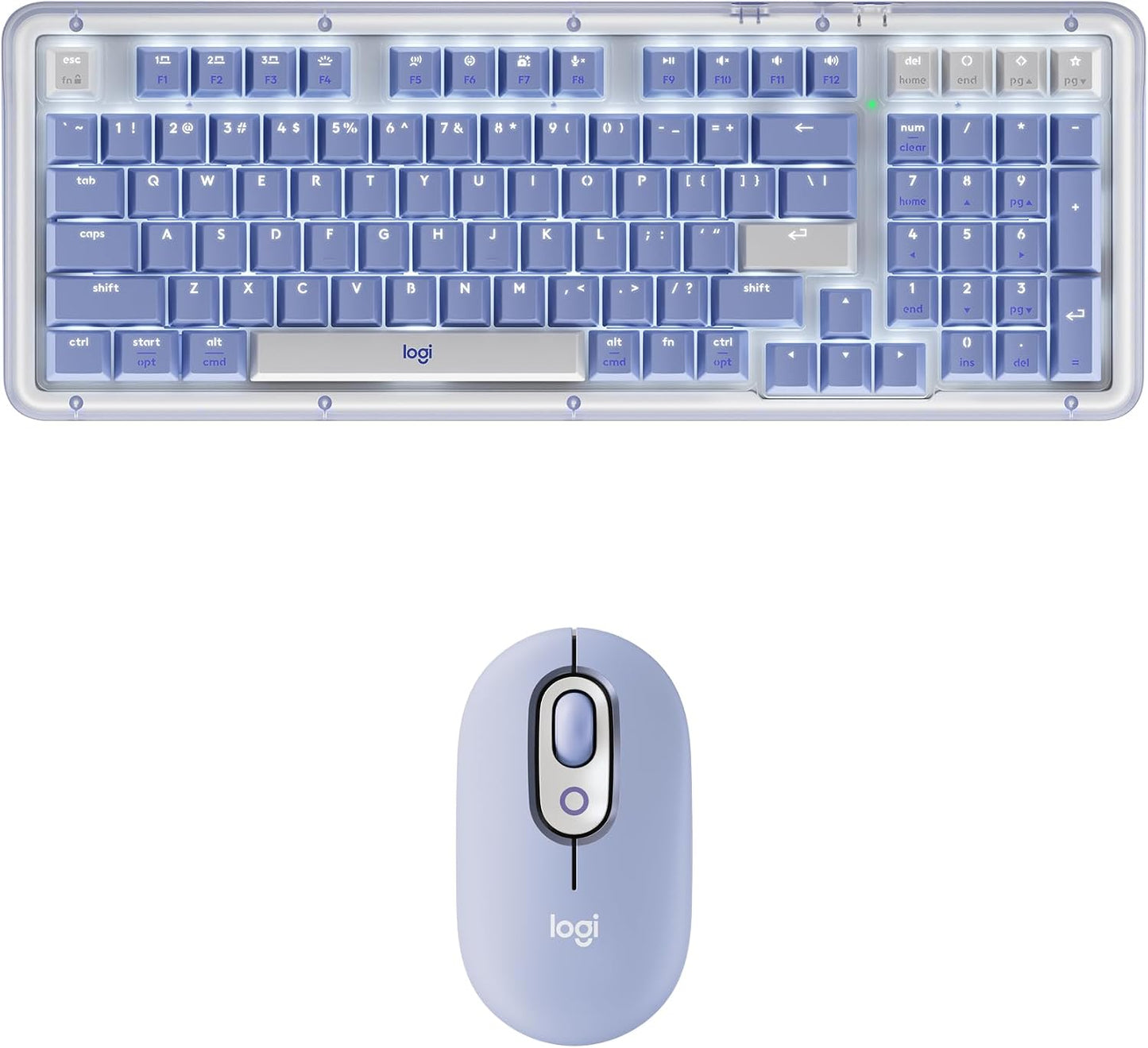 Logitech Alto Keys K98M Teclado mecánico inalámbrico Bluetooth con...