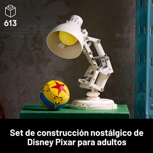 LEGO Ideas Disney Pixar Luxo Jr. - Juego de decoración de habitació...