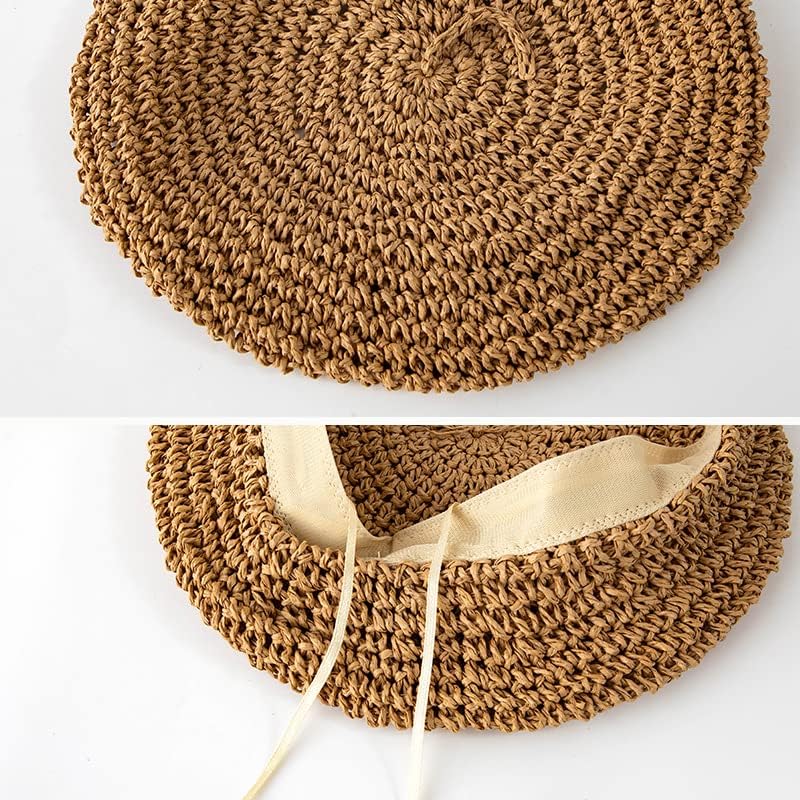 SUNTRADE Boina de punto para mujer, boina de moda francesa, boina d...