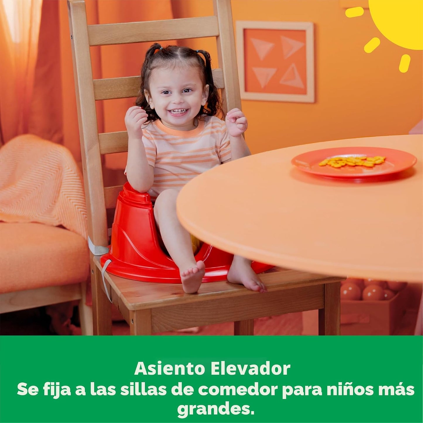 Bright Starts SuperSeat Playful Paradise 3 en 1, asiento de activid...