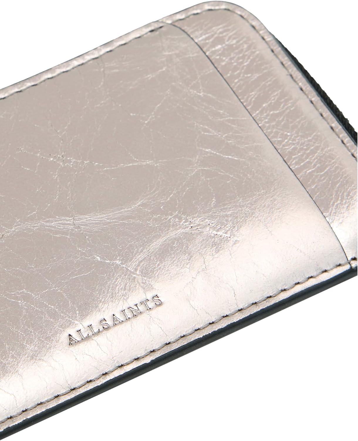 AllSaints, Gunmetal Grey, Pequeña, Cartera Remy