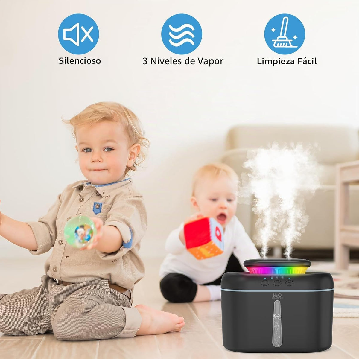 SZO Humidificador de plantas para interiores, humidificadores de 2....