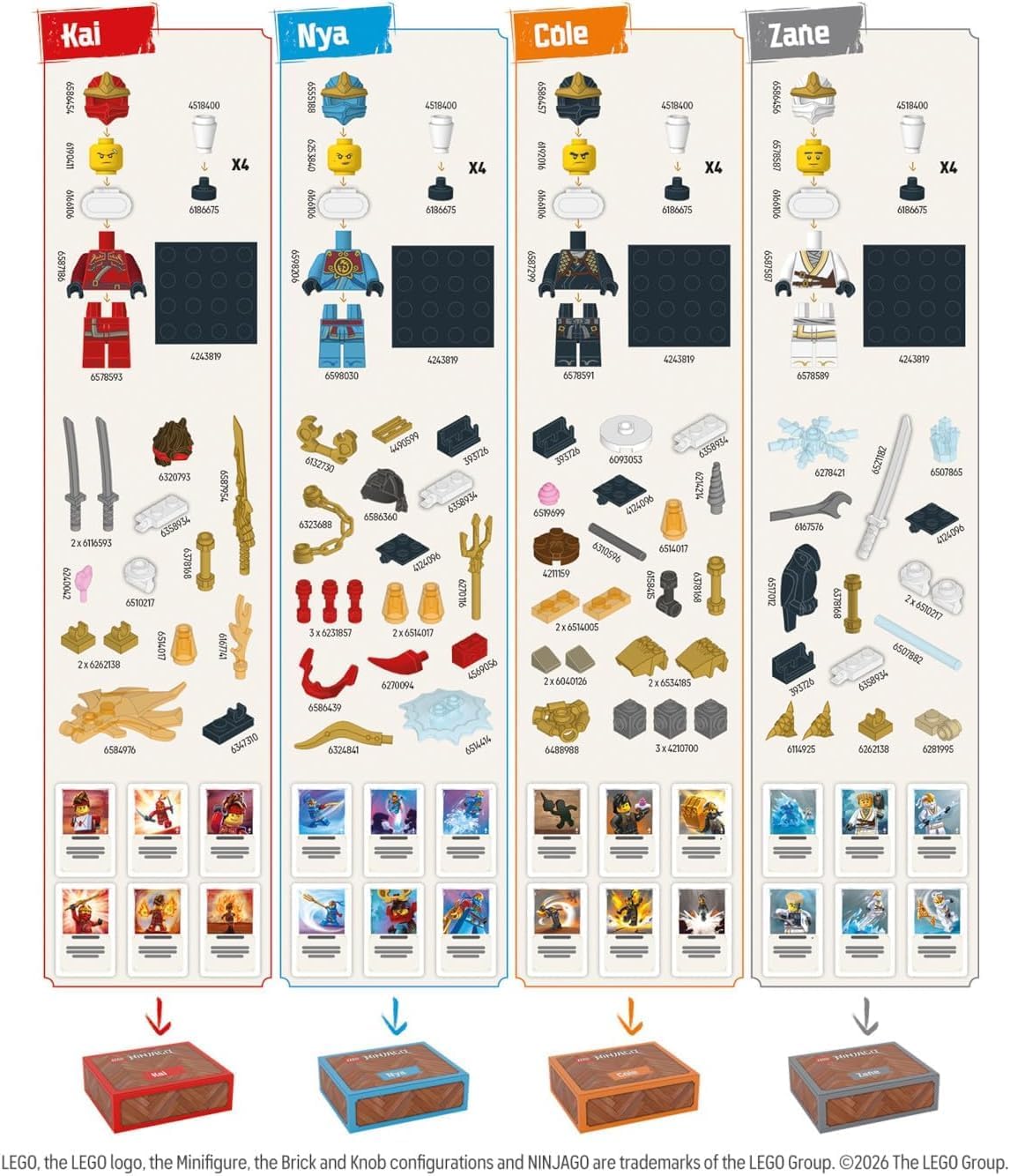 Bezzerwizzer LEGO Ninjago - Juego de mesa Destiny's Bounty Adve...