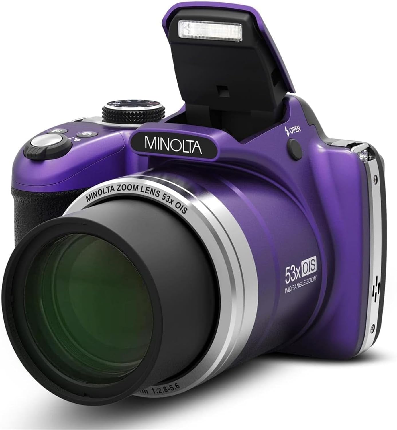 Minolta ProShot MN53Z Cámara de 16 MP, zoom óptico 53X, video de 10...
