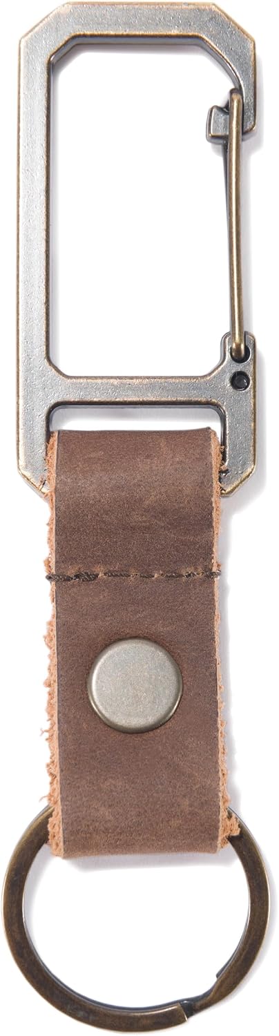 Carhartt Llavero de metal duradero unisex para adultos, soporte par...