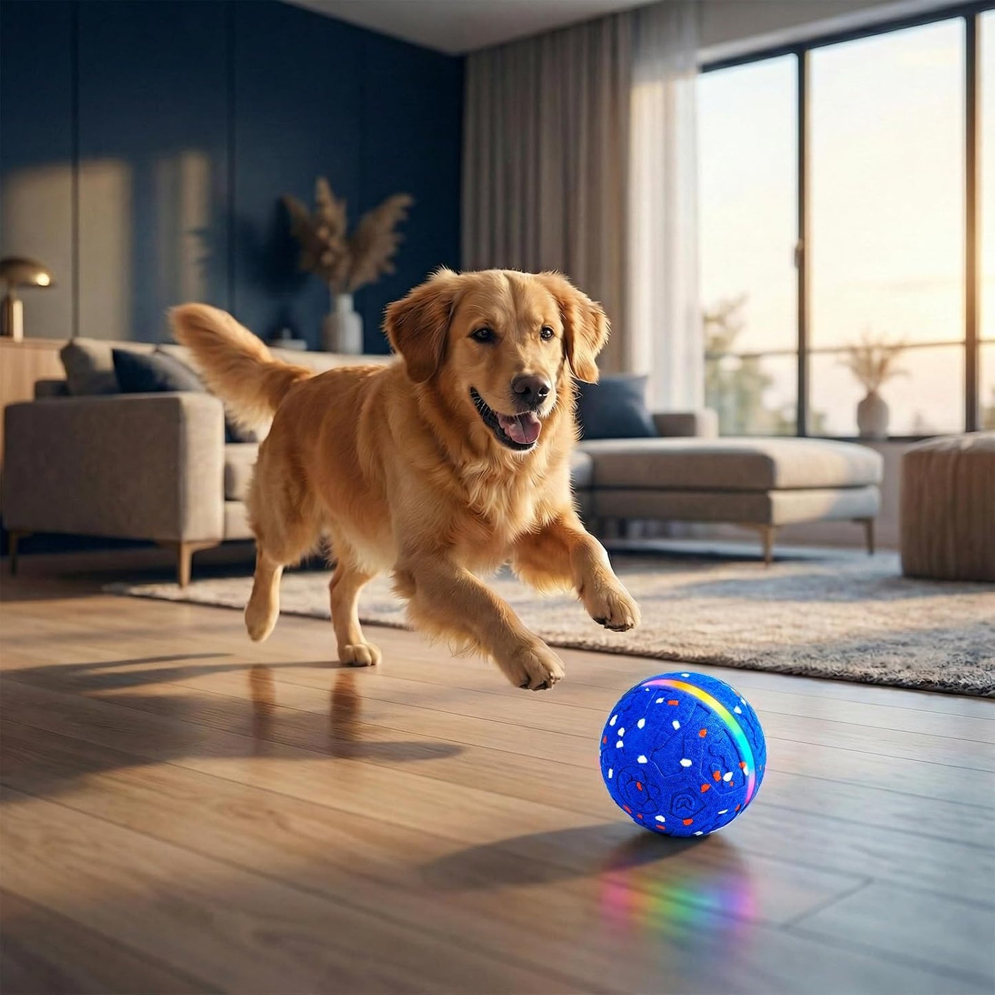 Juguete interactivo con pelota para perros [recién actualizado], 3...