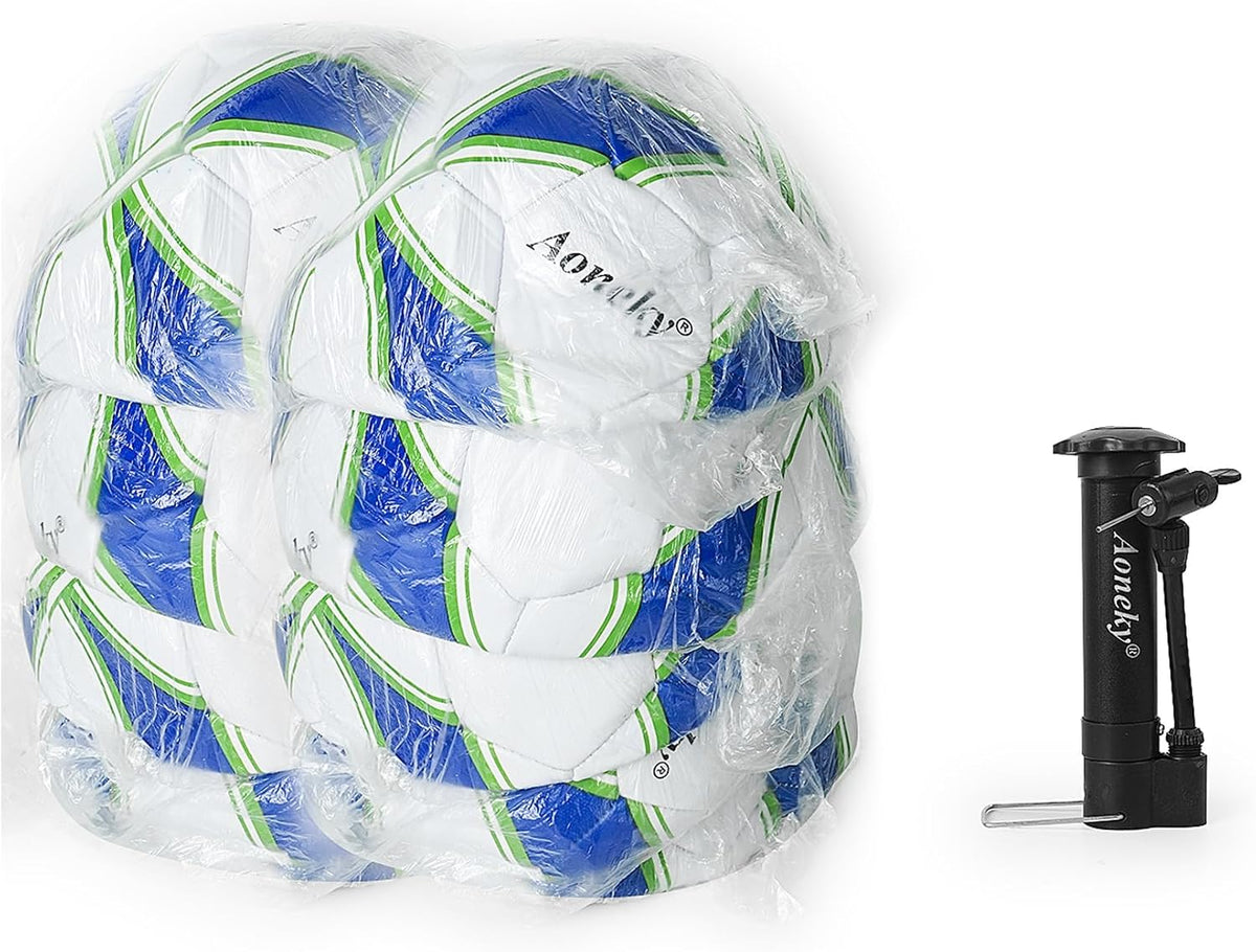 Aoneky Balón de fútbol tradicional de tamaño 5 para adultos, se env...