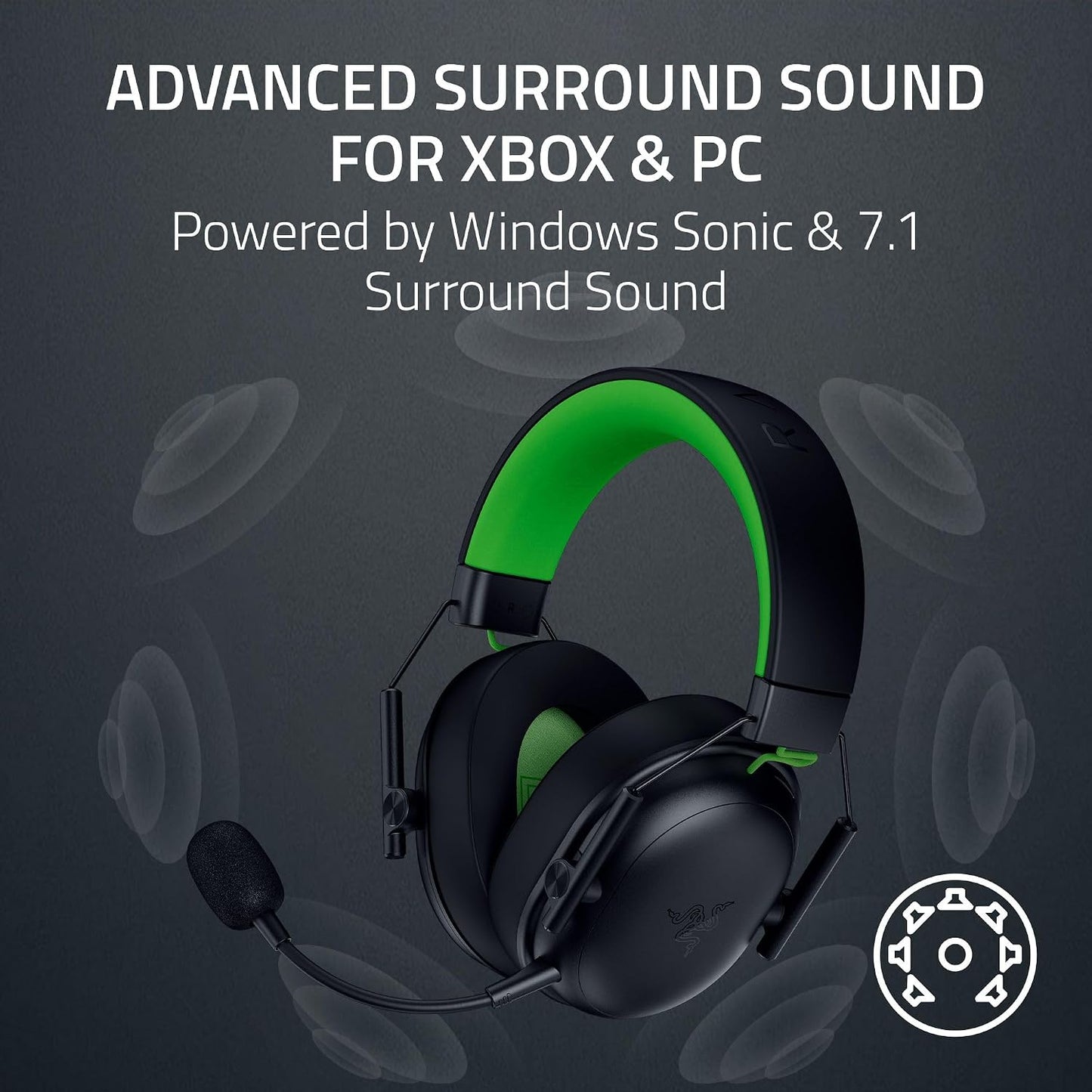 Razer BlackShark V3 X HyperSpeed Auriculares inalámbricos para jueg...