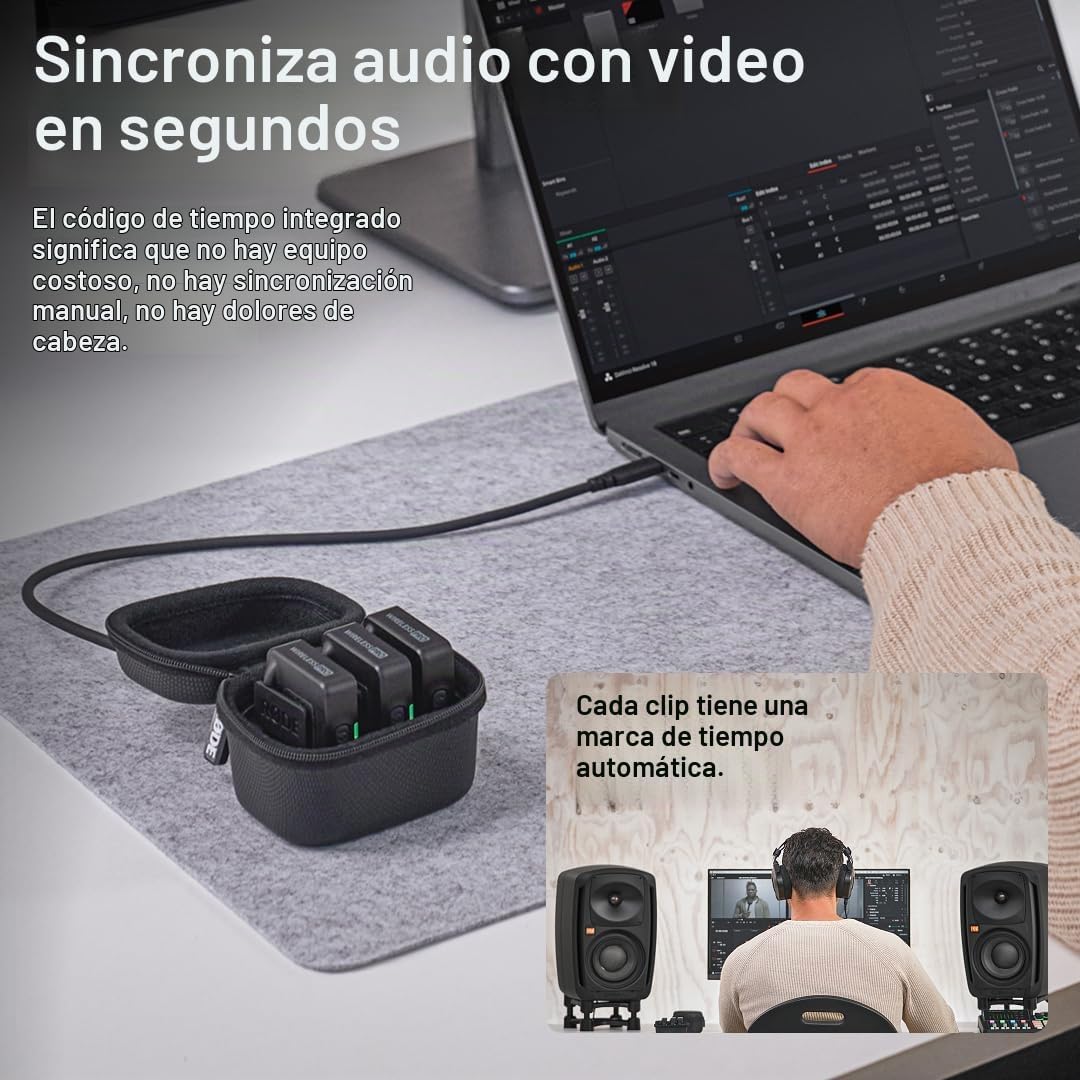 Sistema de Micrófono Inalámbrico Compacto RØDE Wireless PRO con Cód...