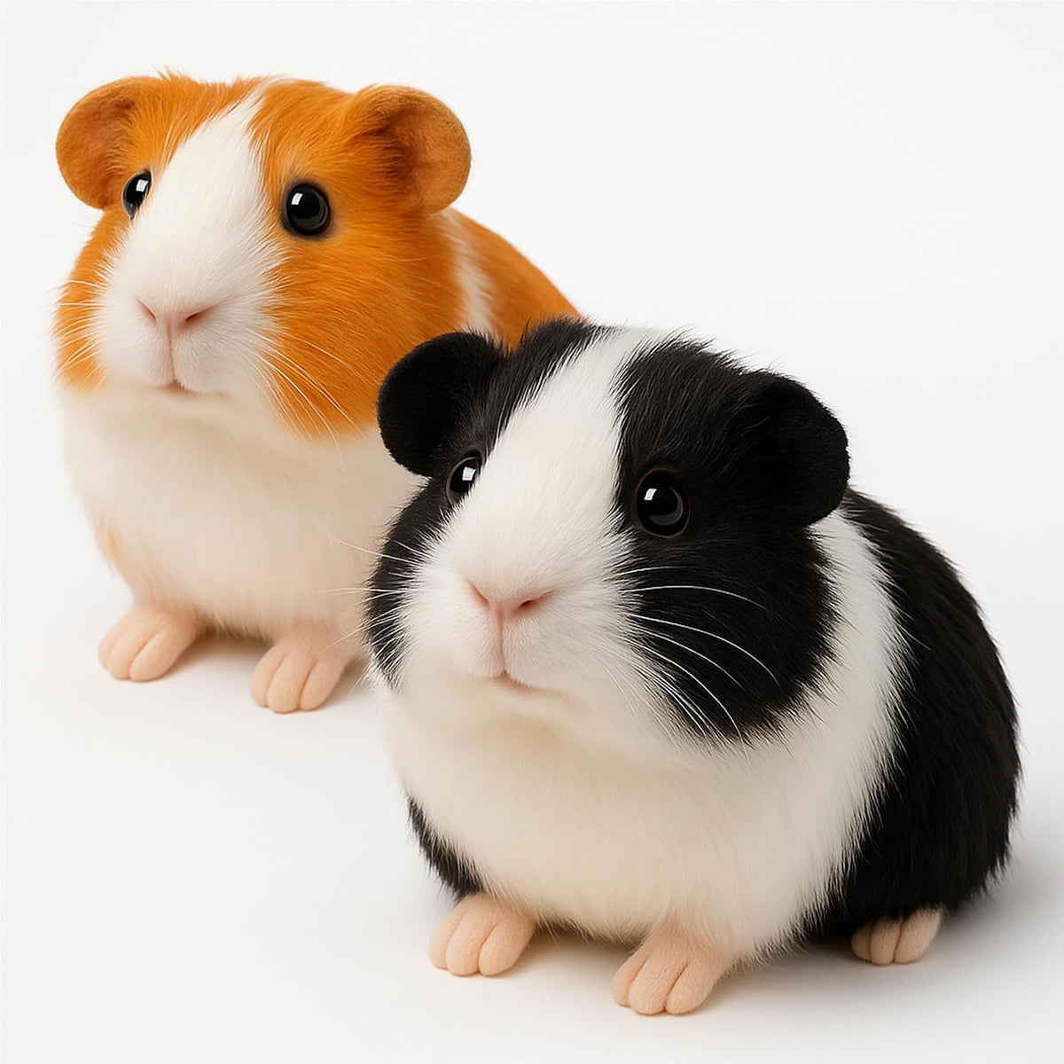 redaica 2 piezas de animales de peluche de cobaya - 7.9 pulgadas de...