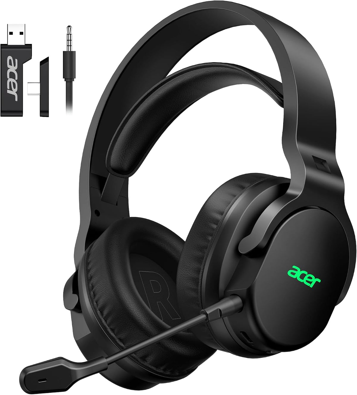 Acer Auriculares inalámbricos para juegos para PS5, PC, PS4, Switch...