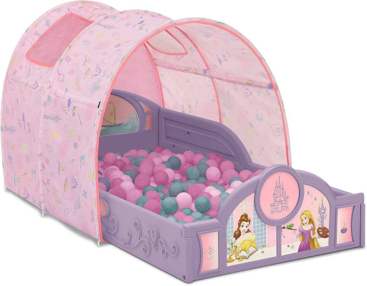 Delta Children - Cama para dormir y jugar de Disney Princesa para n...