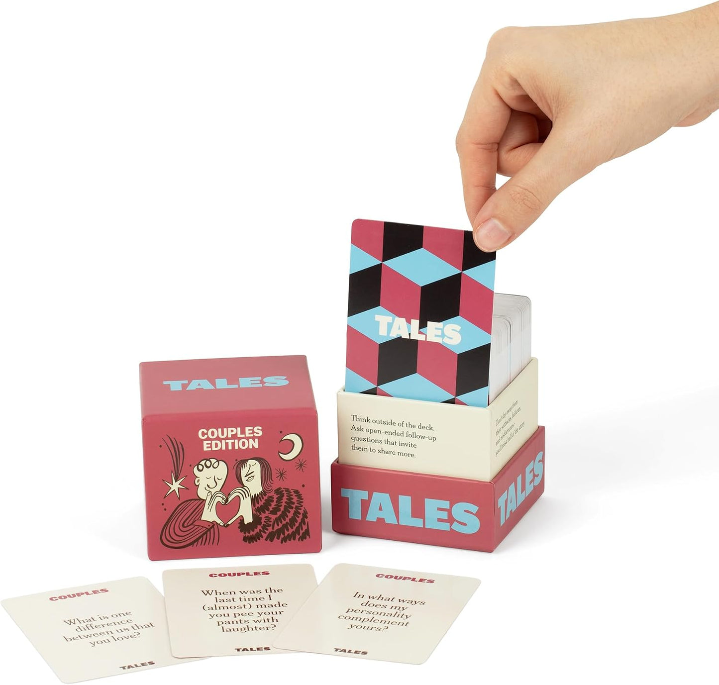 TALES 150 tarjetas de inicio de conversación, edición para parejas,...