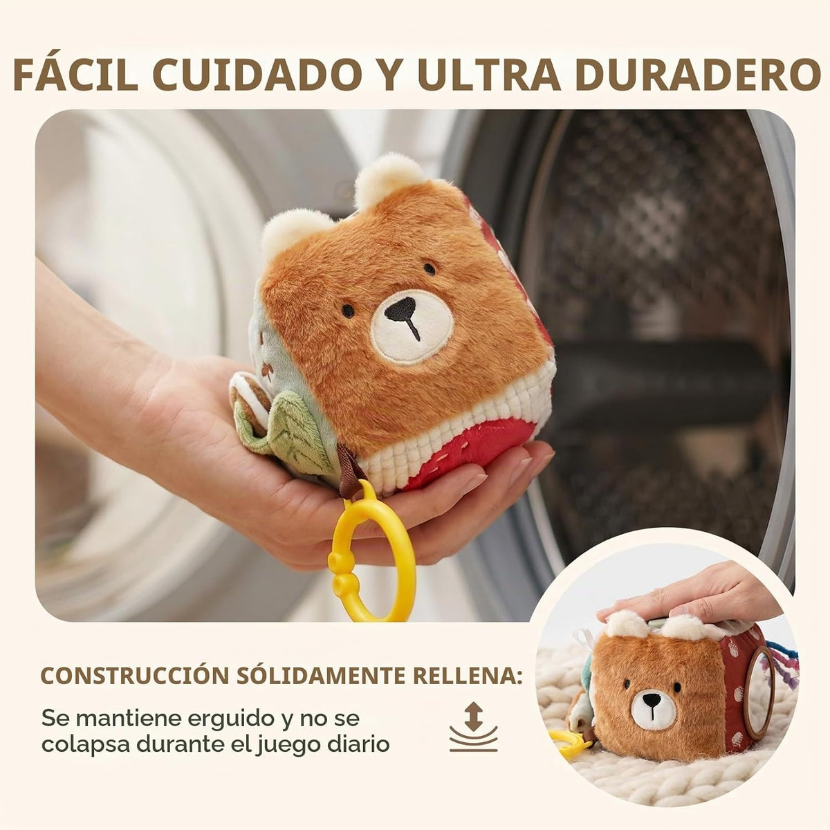 let's make Bear Baby - Cubo de actividades para bebés de 0 a 12...