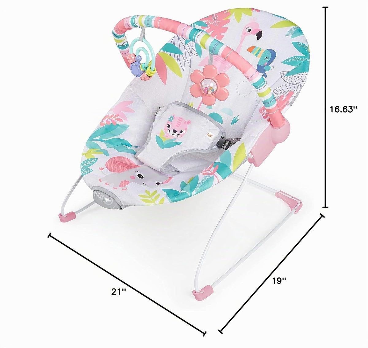 Bright Starts Baby Bouncer Soothing Vibrations Asiento Infantil - B...
