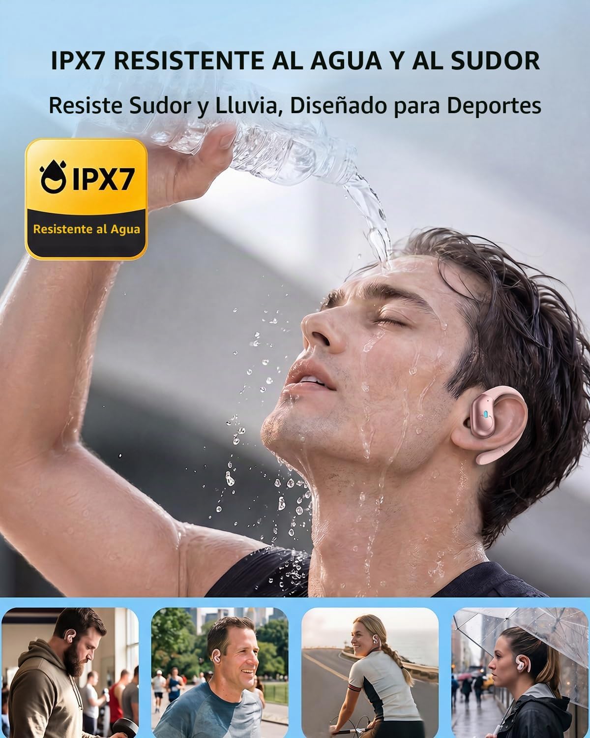 Auriculares inalámbricos con cancelación activa de ruido, auricular...