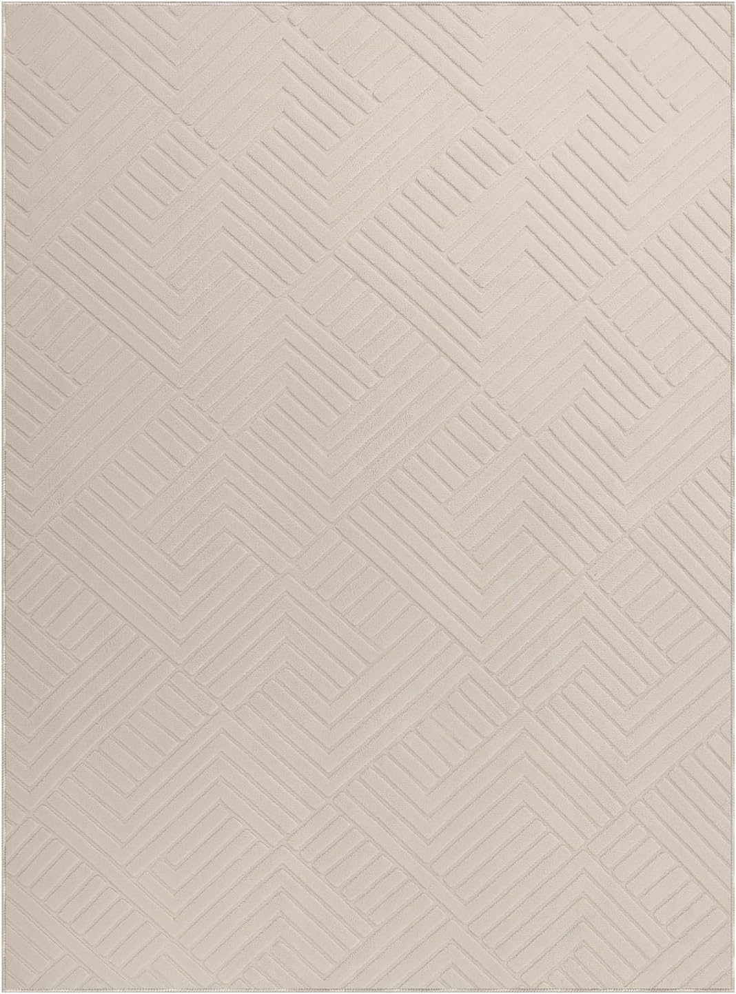 Bsmathom Alfombra lavable de 9 x 12, alfombra suave y moderna bohem...