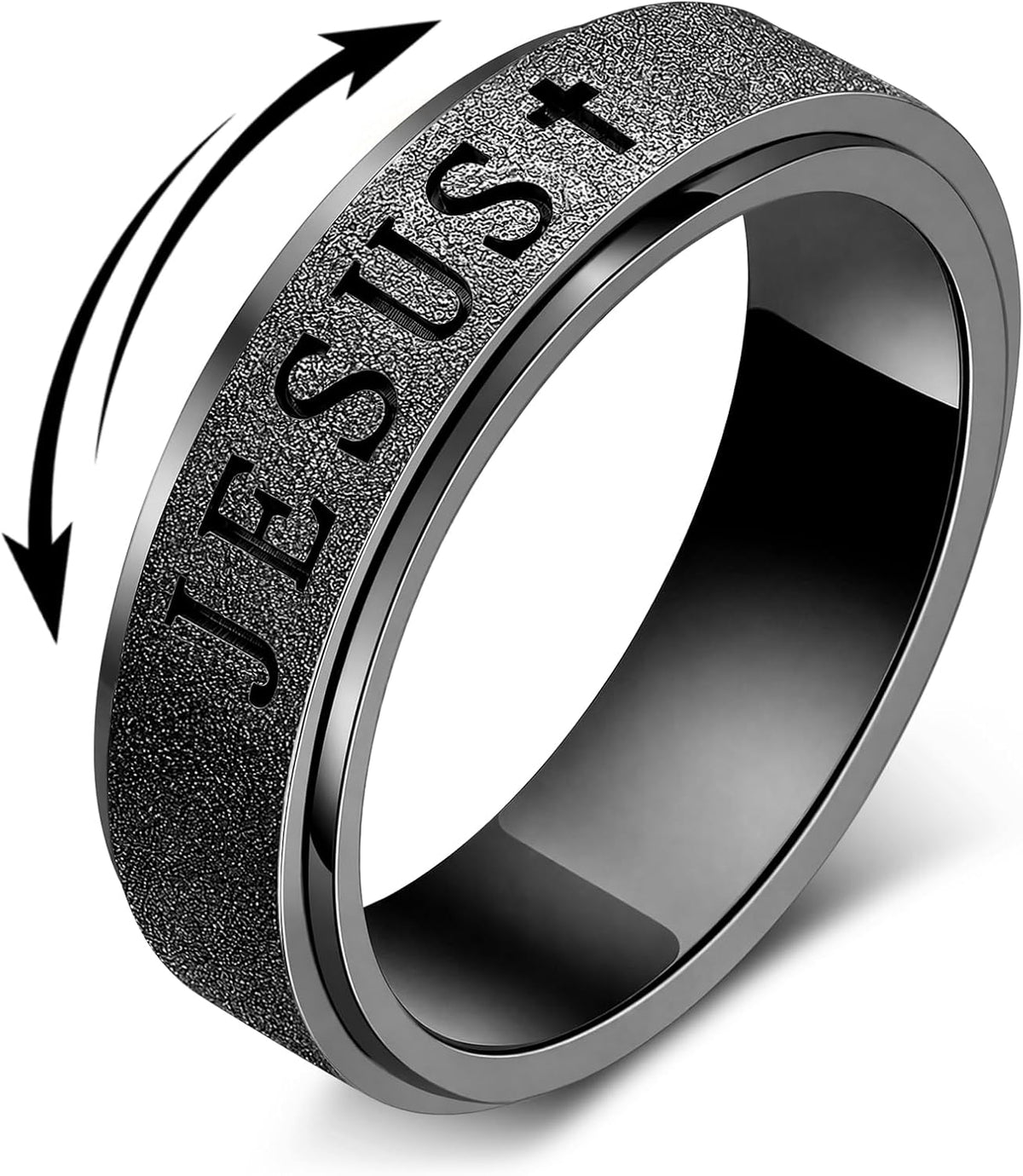 Anillo de ansiedad giratorio para mujeres: juguetes para jugar con...