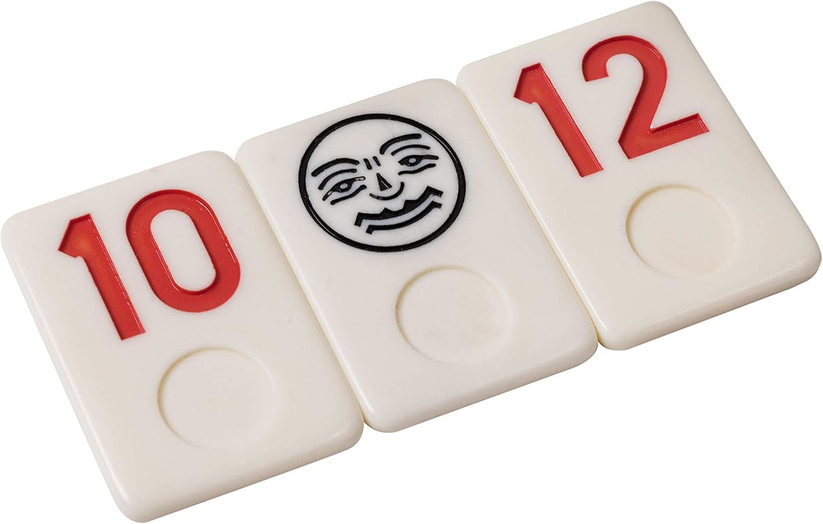 Point Games Juego clásico de Rummy Cube de tamaño completo, con est...