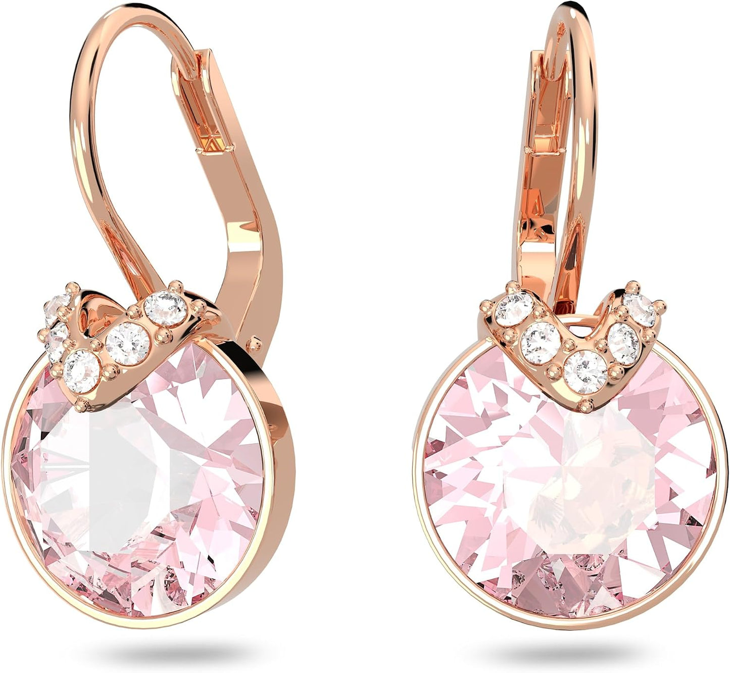 Pendientes de cristal Swarovski Bella V, cristales grises, amarillo...