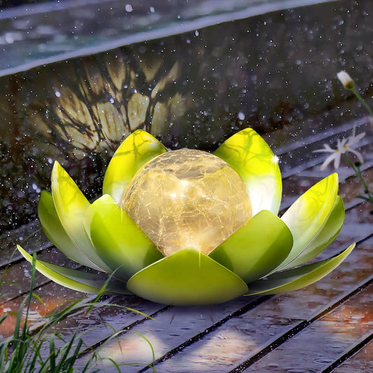 AIINY Luz solar de jardín al aire libre (paquete de 2), decoración...