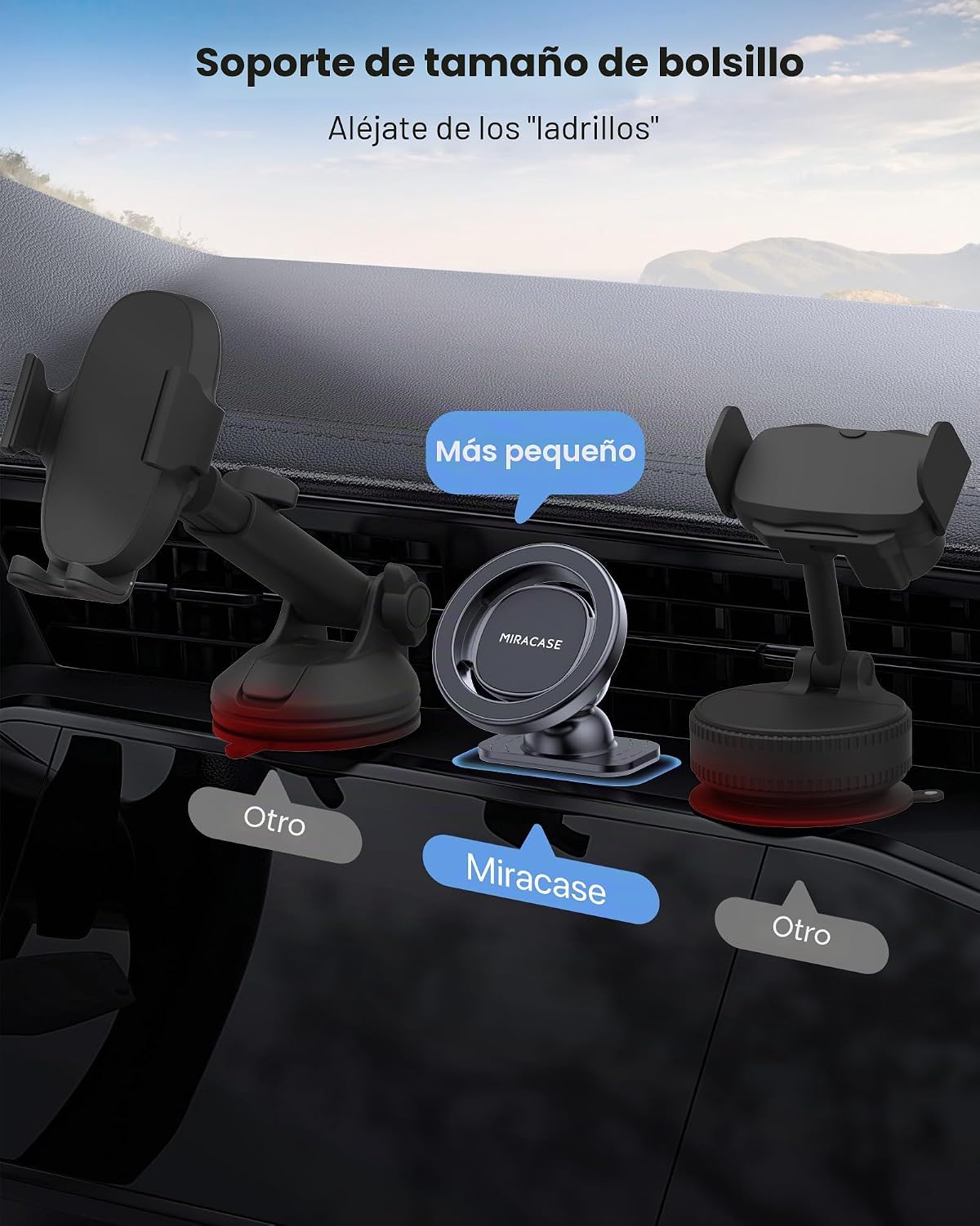 Miracase Última actualización para soporte MagSafe para automóvil [...