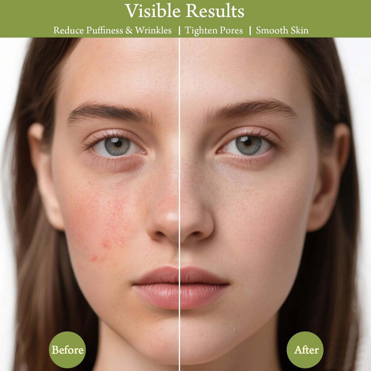 Real Perfection Juego de herramientas faciales Gua Sha con rodillo...