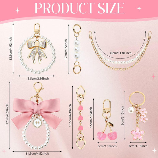 Sylixonae Juego de 7 piezas de accesorios para monedero con extenso...