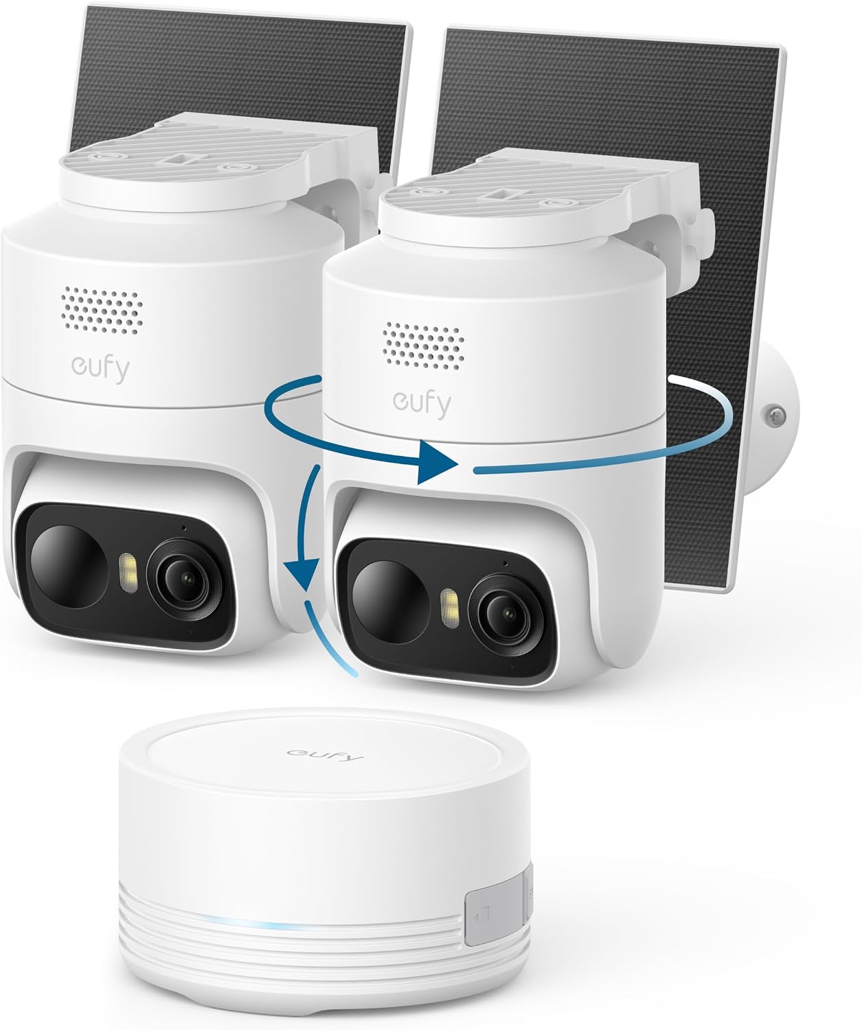 eufy Security eufyCam C37 - Kit de 2 cámaras, cámaras de seguridad...