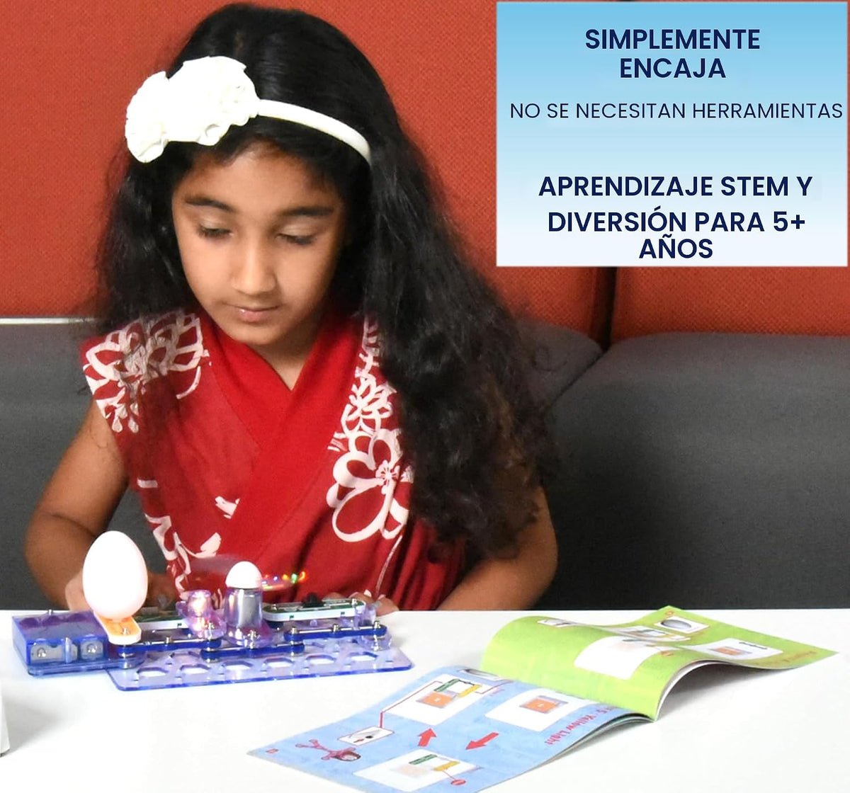 Set electrónico Discovery de Snap Circuits Beginner | El juego de e...