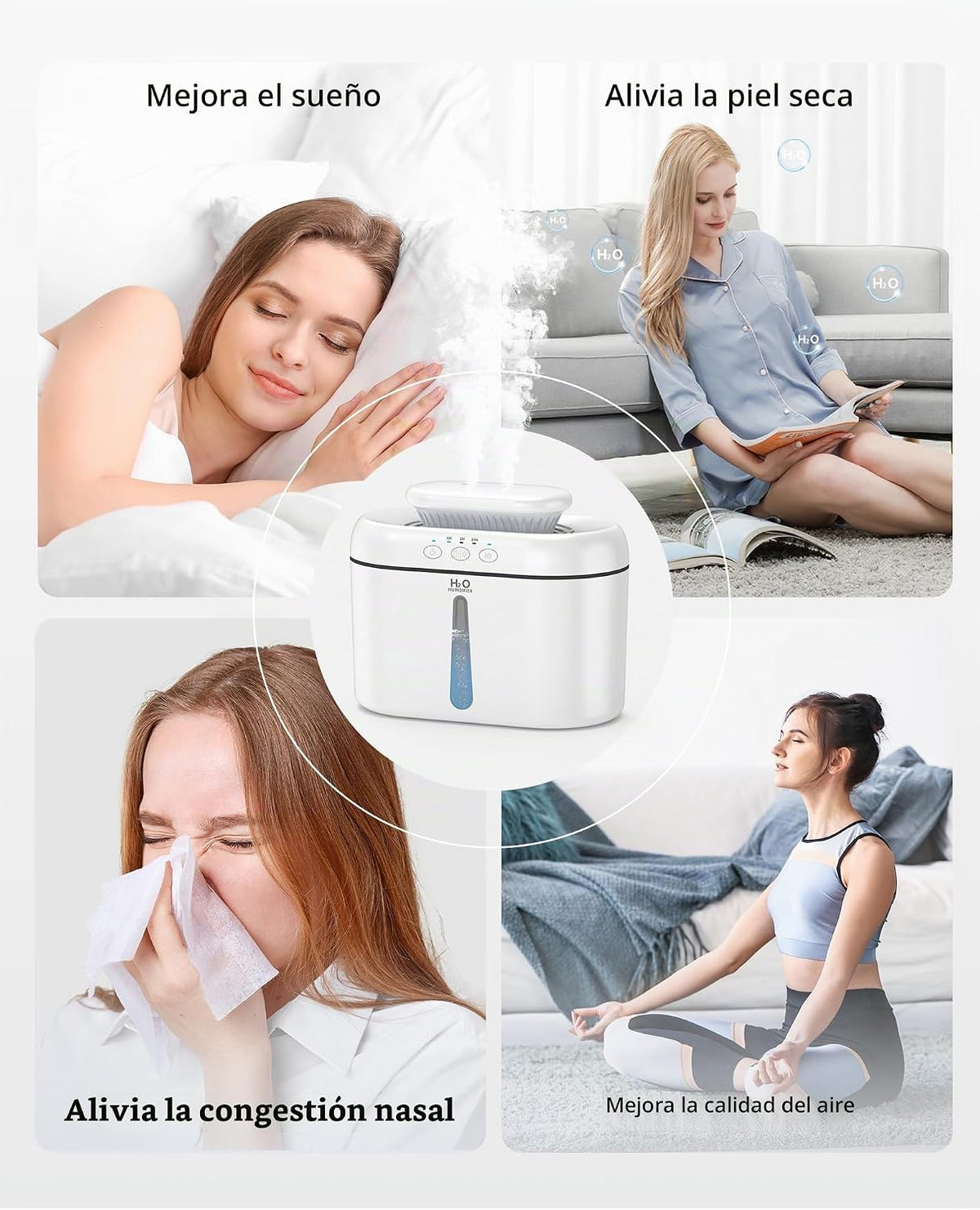 SZO Humidificador de plantas para interiores, humidificadores de 2....