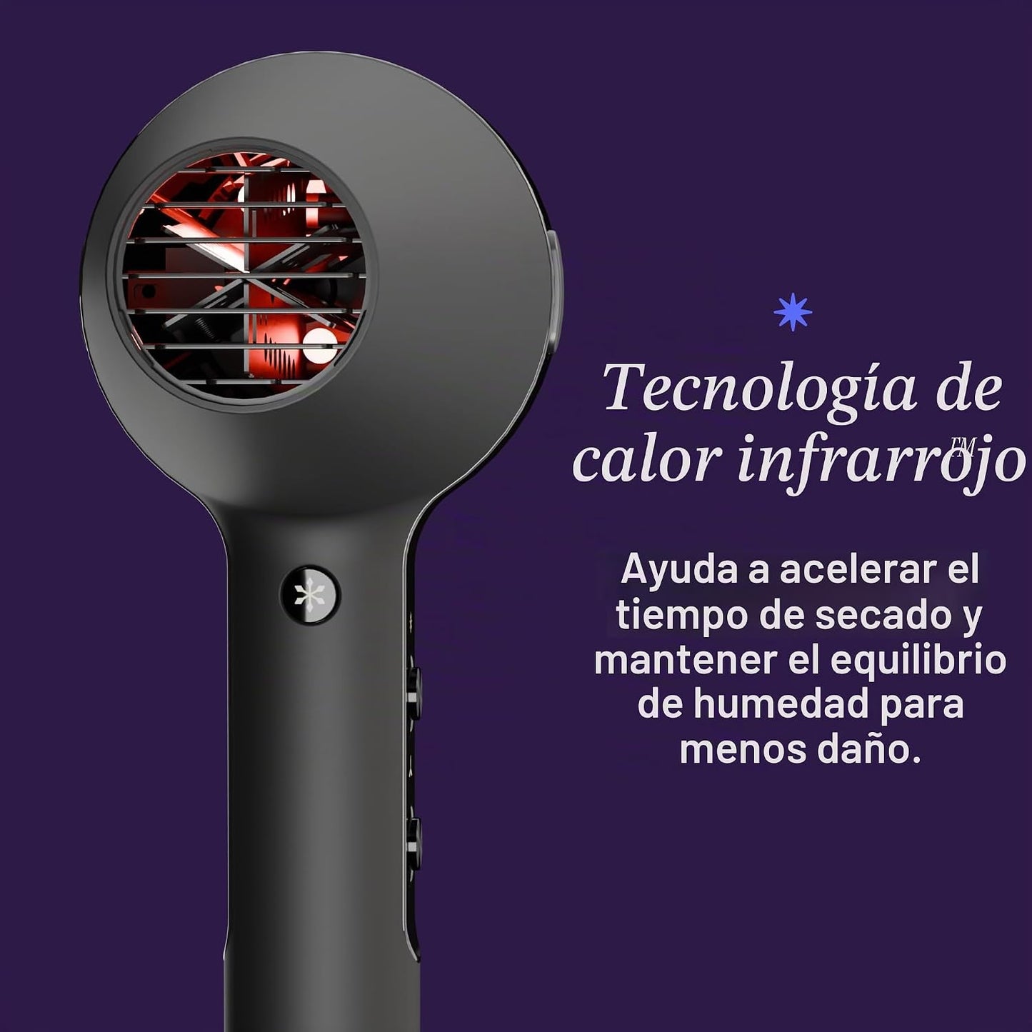Secador de salón HOT Tools Pro Artist Black Gold Infrarrojo Ionic™...