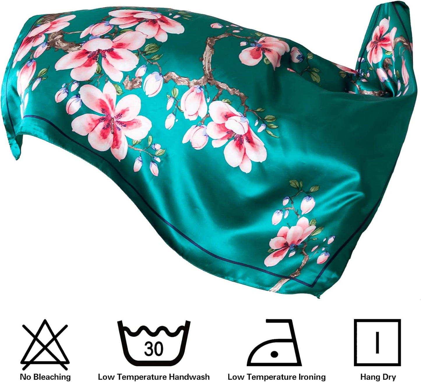 HBselect 4 pañuelos para la cabeza para mujer, de 35 pulgadas, bufa...