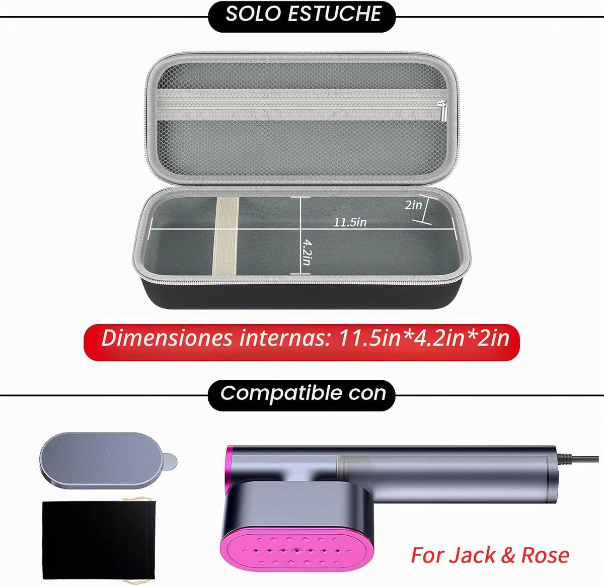 Funda de vapor compatible con Jack &amp; Rose vaporizador de viaje...
