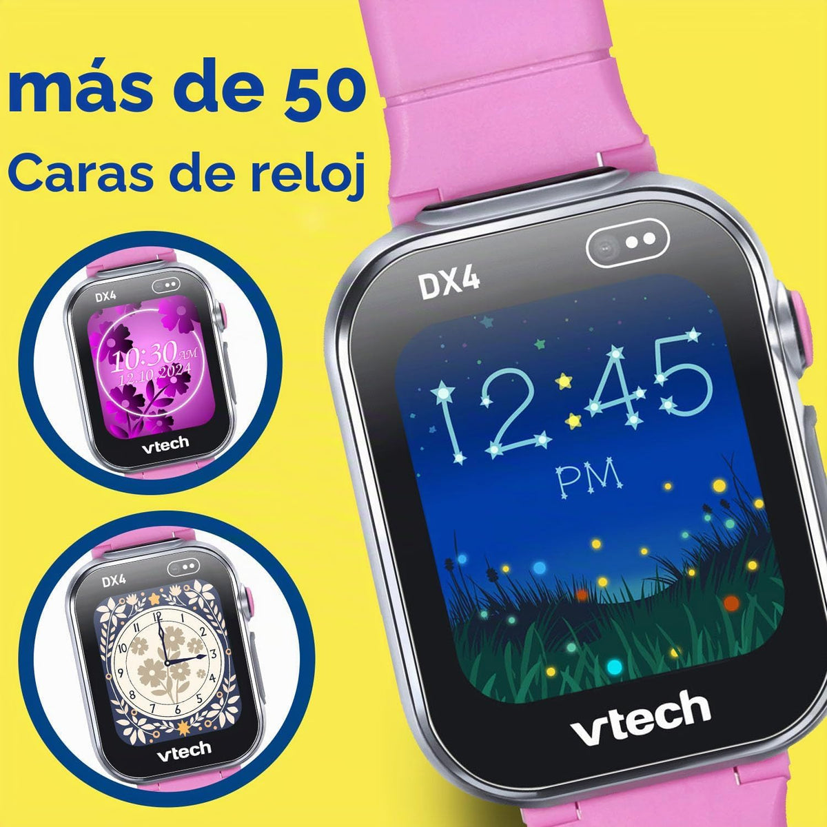 VTech KidiZoom Smartwatch DX4, rosa