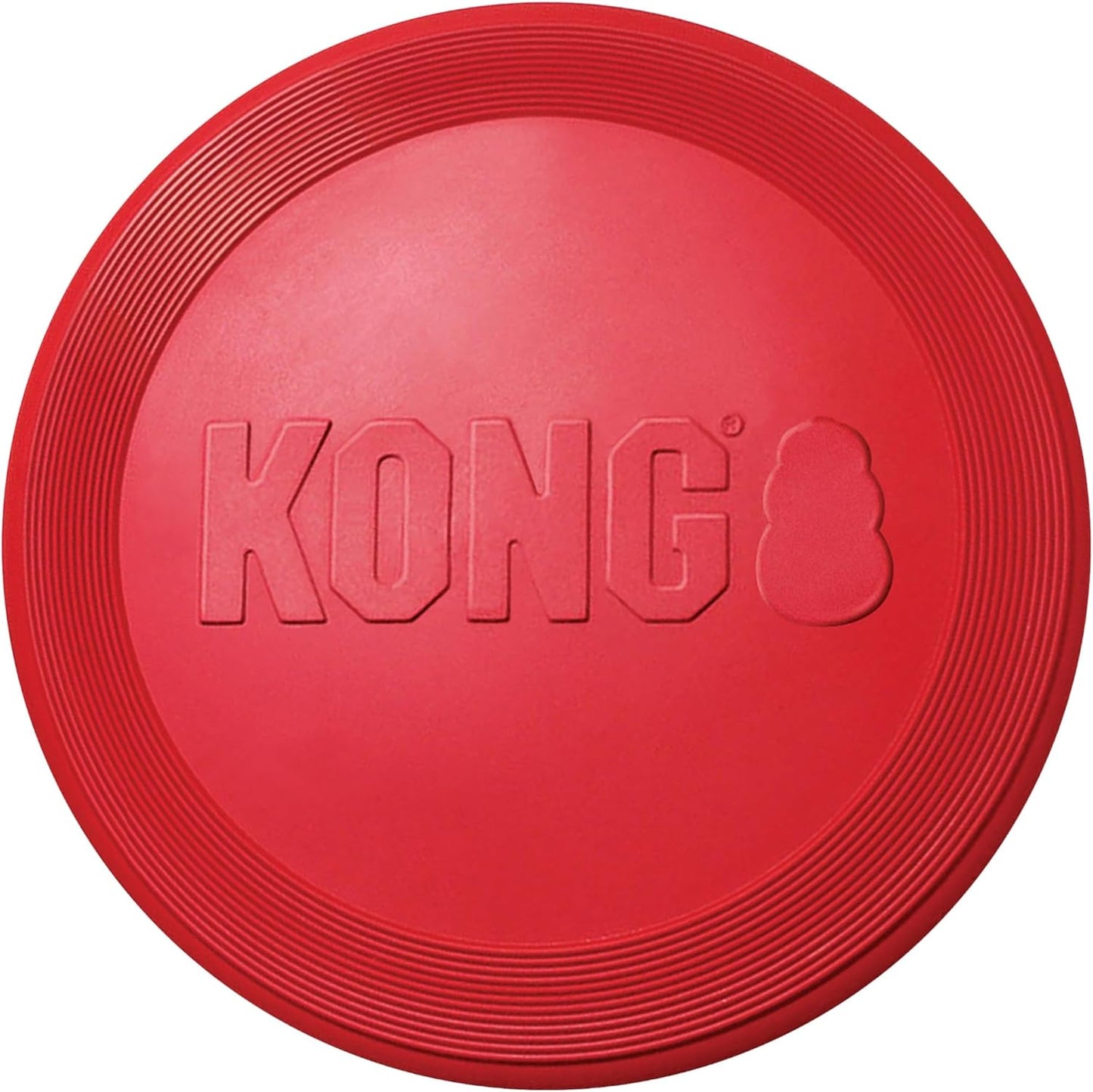 KONG Flyer, disco volador de goma natural, juguete para perros medi...
