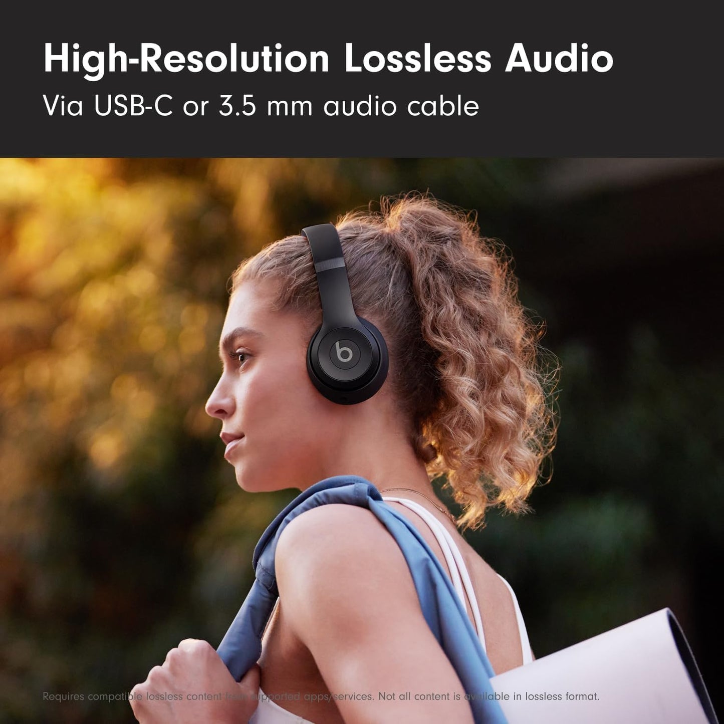 Beats Solo 4 - Audífonos inalámbricos Bluetooth supraaurales, compa...