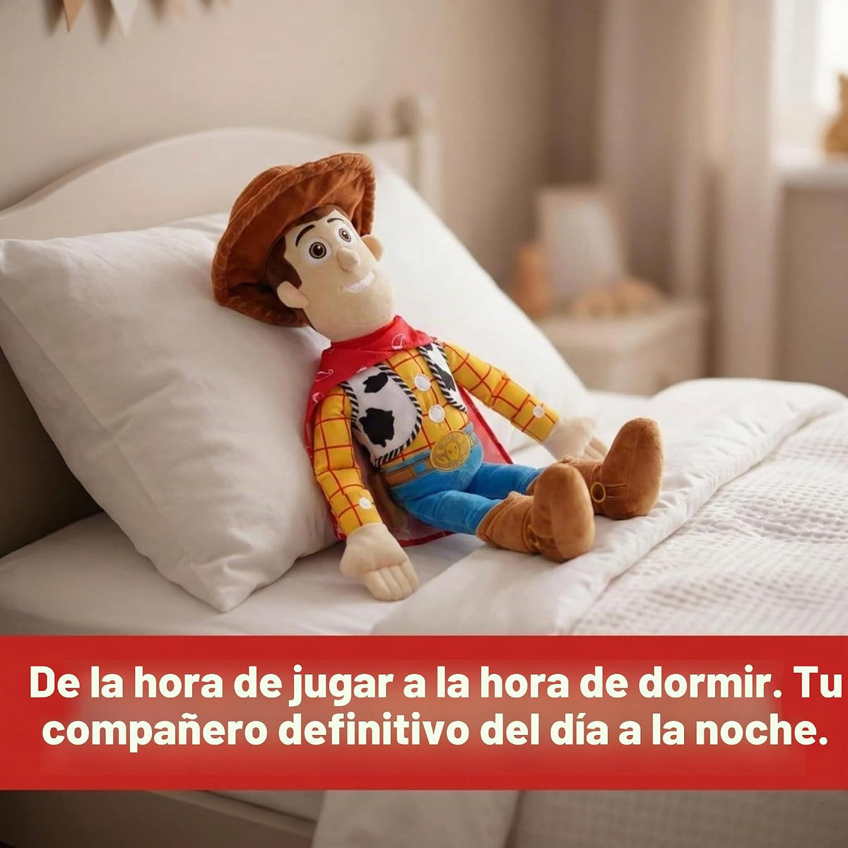 Jay Franco Toy Story - Almohada de felpa grande ultrasuave y acoged...