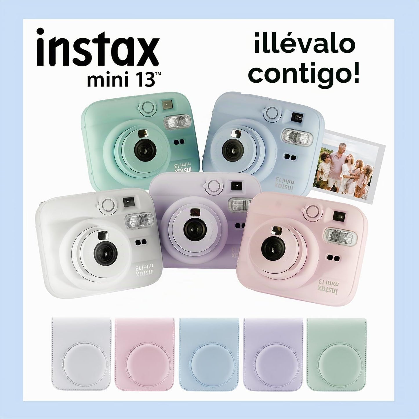 Fujifilm Instax Mini 13 Cámara instantánea 60 películas y accesorio...