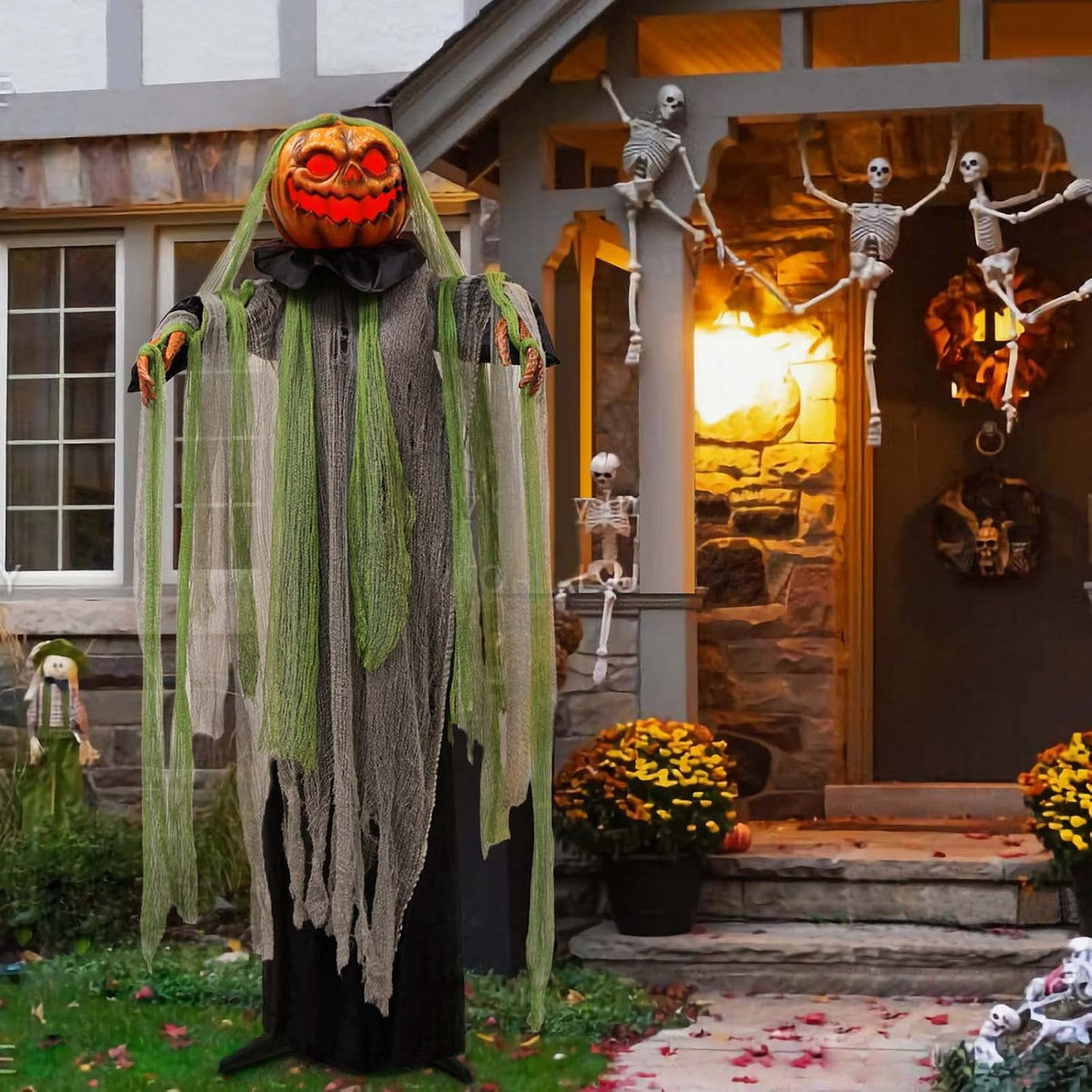 Raíz animada del mal de Halloween de 6 pies, decoraciones de Hallow...