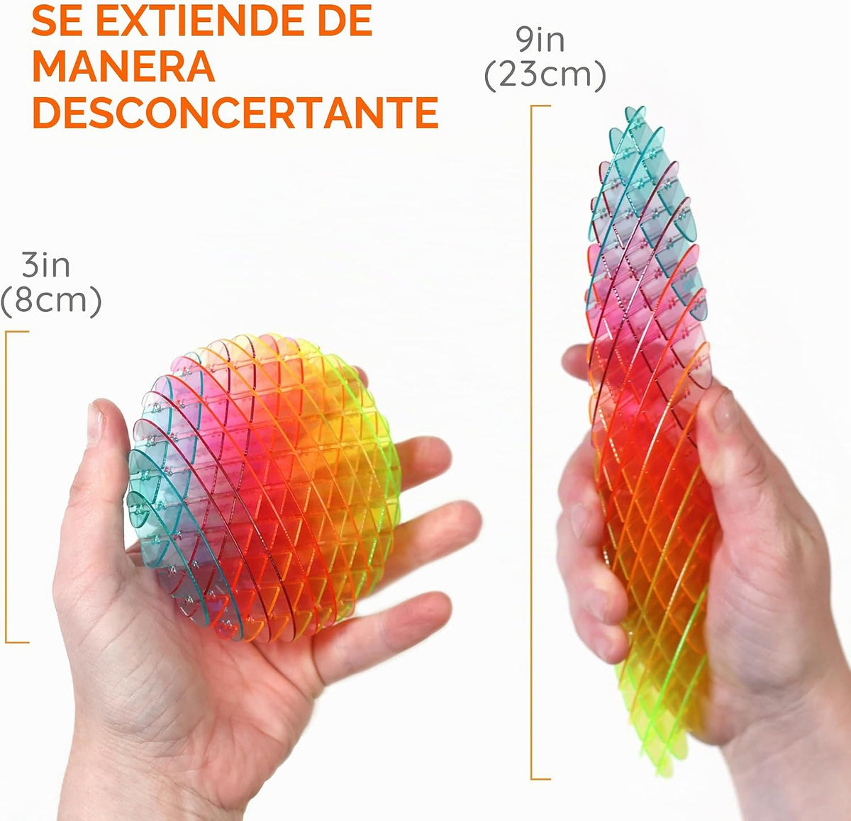 Morf Juguete de Gusano Antiestrés - Juguete Sensorial 3D Flexible d...