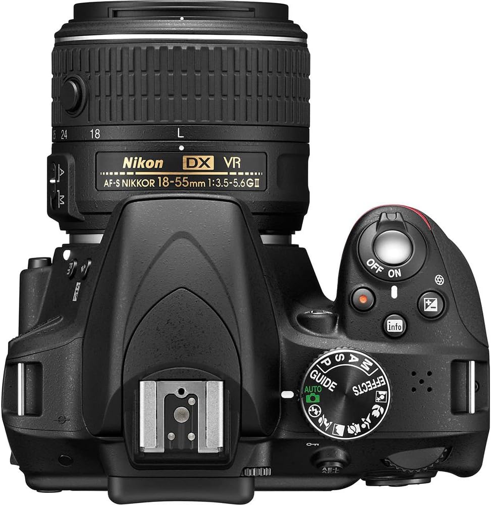 Nikon D3300 24.2 MP CMOS Digital SLR con lente de zoom Auto enfoque...